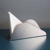 Elegant Stainless Steel Stoarge Stand Paper Towel Dispenser Tissue Holder Rack for Office Desk Dining Table