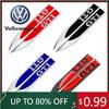 2026 Horké Pro VOLKSWAGEN VW Kovová Samolepka GTI Boční Znak na Blatník pro VW Golf 2 3 4 5 6 7 GTI MK2 MK3 MK4 MK5 MK6 MK7 MK8 Blatník