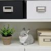 Realistic Rabbit Figurine Lively Easters Bunnies Stuffe Farm Animal Plush Rabbit Statue Spring Home Decors Photo Props