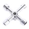 Cross Key Triangle Wrench For Electrical Elevator Cabinet Triangle Square Tool