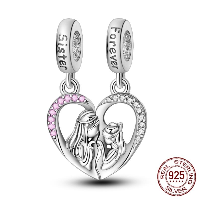 Copper Dragon Firefly Butterfly Puppy Heart Plane Travel Charms Fit Original Bracelet Zircon For Women Gift Gift
