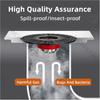 Odor Proof Floor Drain Core Plug Backflow Preventer Cuttable Toilet Sewer Filter Portable Drain Protector Bathroom Accessories