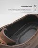 Men's Black Leather Thick-Soled Derby Shoes: Casual, Wedding, and Workwear Martin Boots.