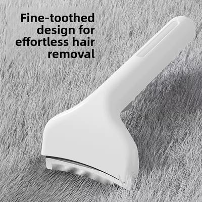 Hřeben pro kočky Pet Comb Cat Comb Pet Hair Removal Brush pro odstraňování uvolněných chlupů Kouzelný nástroj pro prořídnutí a rozčesání srsti koček