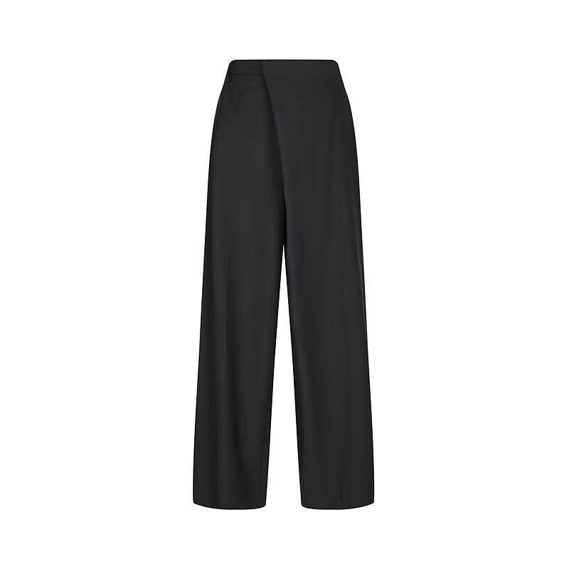 CROQUIS Men's 2025 Spring Straight Loose Solid Suit Pants