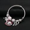 Y2K K-Pop Demon Hunters Serie Armbanden Voor Mannen Vrouwen Kralen Emaille Hanger Armband HUNTR/X Armband Fans Cosplay Sieraden Cadeau