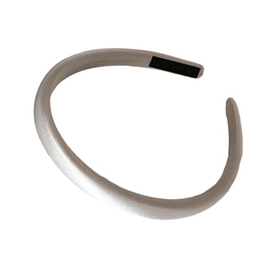 Women Headband Candy Color Sponge Filling Elastic Fit Hair Hoop Daily Commuting School Hair Accessory