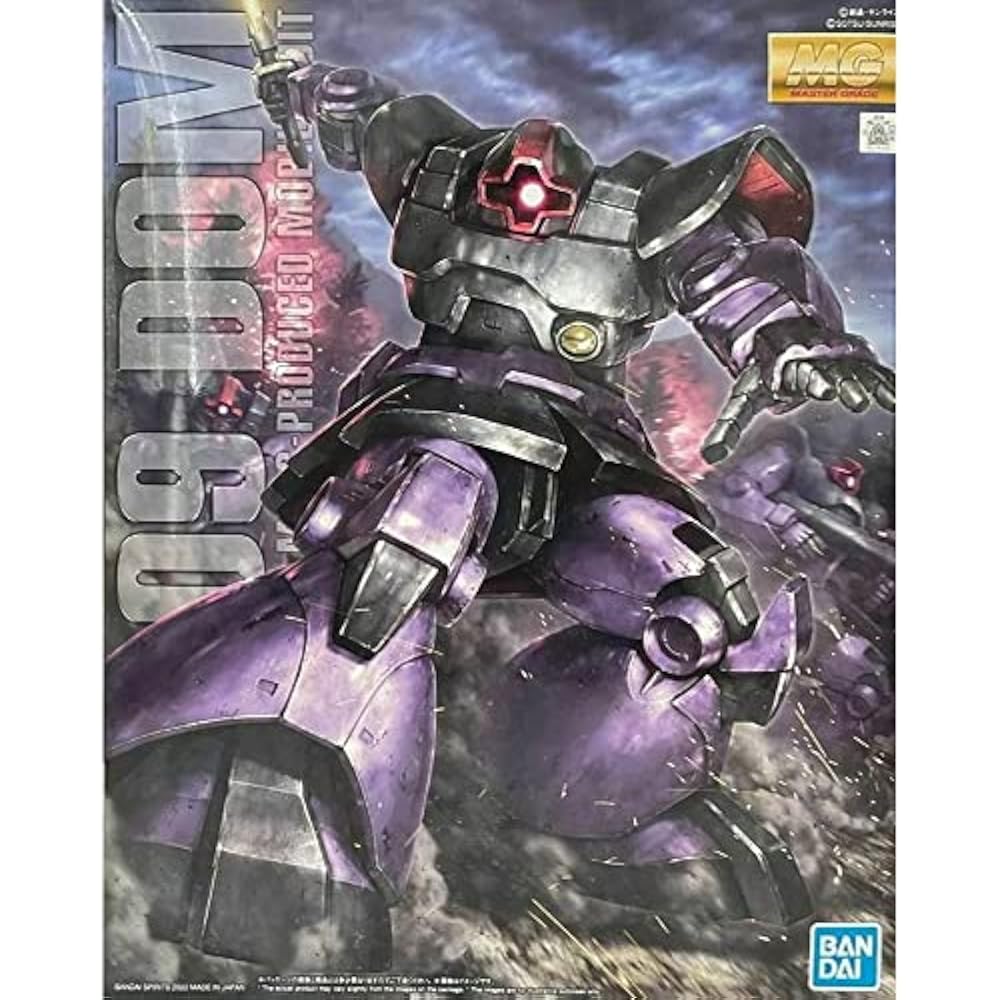 BANDAI SPIRITS MG Mobile Suit Gundam Dom 1/100 scale color coded plastic model