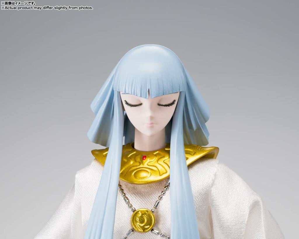 TAMASHII NATIONS Saint Cloth Myth Saint Seiya Polaris Hilda Boden Ungefähr 160 mm Bemalte Bewegliche Figur -Odins Agent- ABS&PVC&Stoff