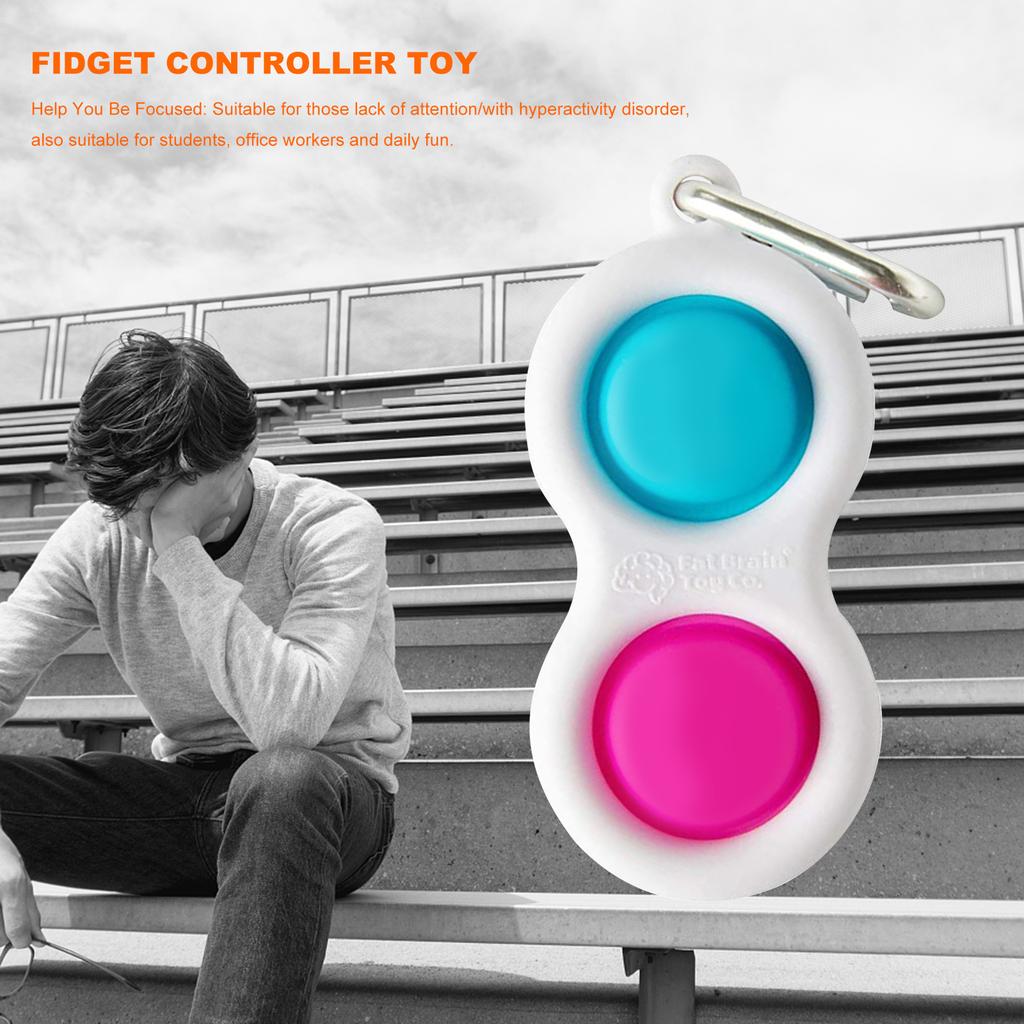 Adhd Fidget Backback Cheap Sensory Fidget Toys, Stress Relief Toys for ADD ADHD (Print Blue ...