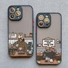 Fashion Brewing Coffee Skull Cool Phone Case For iPhone 16 15 14 Pro Max Plus 13 12 11 Mini Pro Max XR XS X SE2 Shockproof Cover