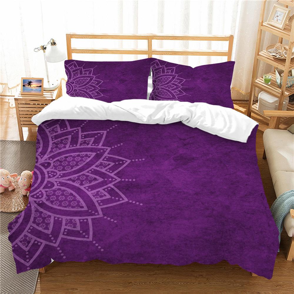 Bohemian Series Bedding Two Or Three Pieces Polyester 3D Digital Printing