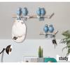 Handcrafted European-Style Small Bird Wall Hook for Keys & Coats