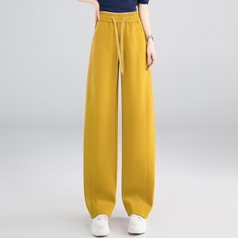 Women's 2022 Spring/Autumn Casual Loose Straight-Leg Sweatpants