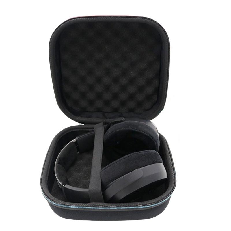 Durability Protective Case For HD490PRO On Ear Headphones Shell Cover Compactly Design With Handle EVA Foam Storage Bag