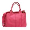 PRADA Canapa Kanapa mini tote Tote Bag canvas pink Women 1BG439 Used