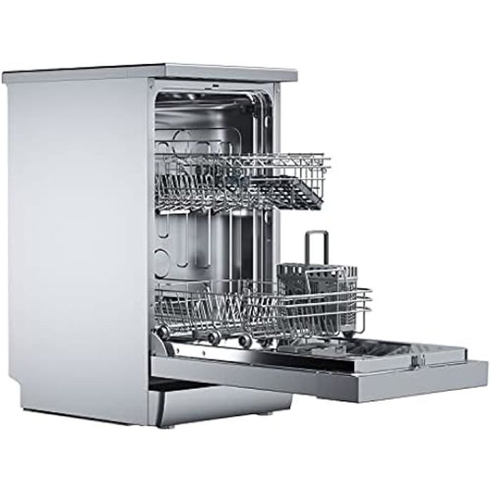 TECHSALES Teka Lave-vaisselle libre installation 45 cm ExpertCare Series pour 10 couverts avec 7 programmes de lavage DFS 44750 Acier