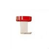 WallMounted Toothbrush Holder Container Bathroom Organizer Beige DblHook