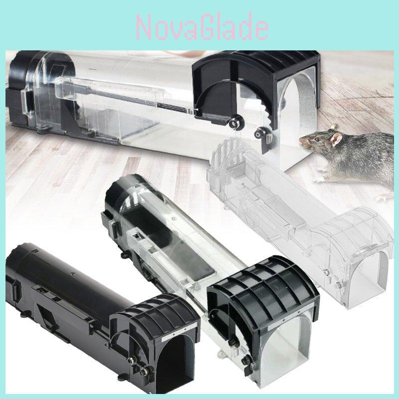 Eco-friendly Non-toxic Plastic Mouse Trap Safe And Reliable Long Cage Design