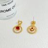 Manufacturer'S Supply, Fashion Love, Fringed Earrings, Niche Design, Micro-Inlaid Zircon Spot