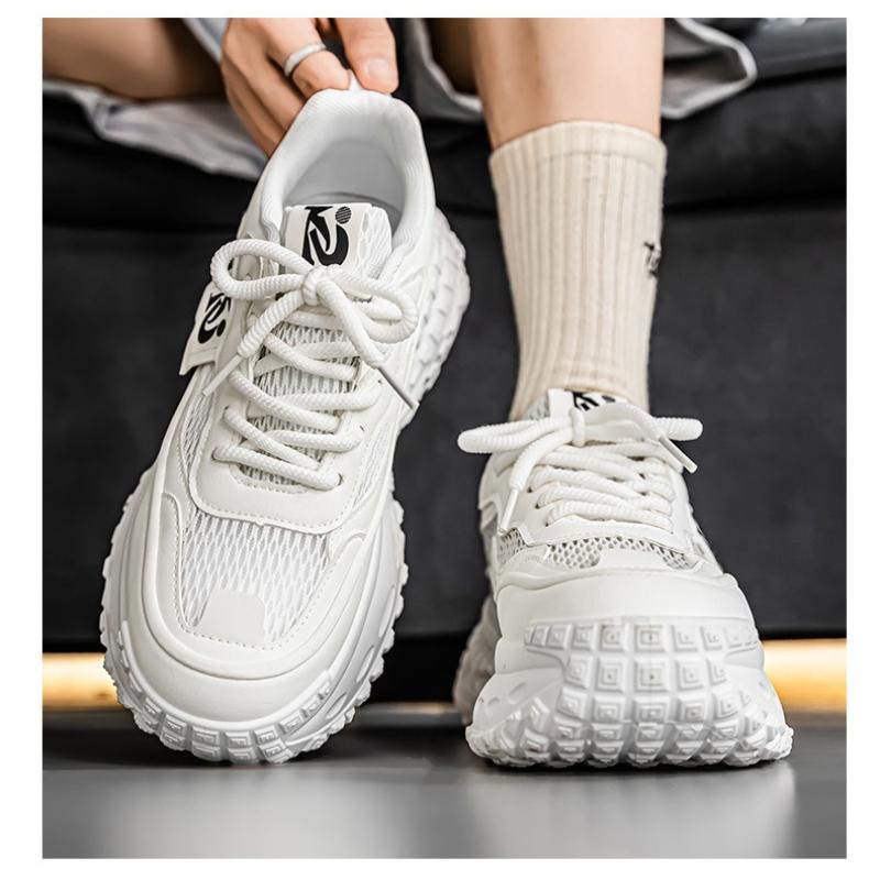 Fashion New Summer Outdoor Men's Casual Sneaker Shoes for Men Sports Thick Bottom Breathable Mans Loafers Popular Model Male Sneakers