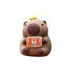 Trendy Capybara Plush Toy Blind Box - Creative Round Doll & Car Decoration