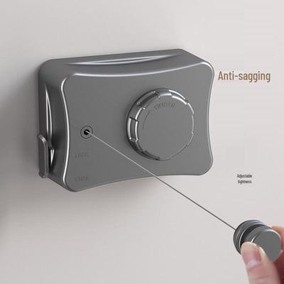 Αόρατη Ανασυρόμενη Απλώστρα - Εσωτερική Απλώστρα από Ατσάλινο Σύρμα Χωρίς Τρύπημα