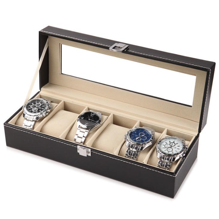 PU Leather Watch Display and Storage Box