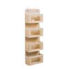 1PC Over Door Hanging Organizer with Mesh Pockets Large Wall Mount Storage for Home Essentials Bathroom Organization