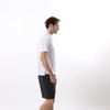 Champion Short Sleeve Polo UV Odor Quick Men's Shirt, Protection, Antibacterial, Resistant, Drying, One-Point Logo, White, C3-ZS303