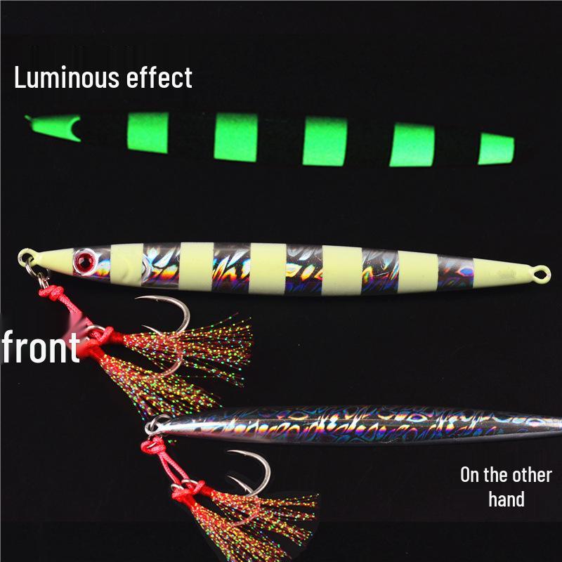 Luminous Glow-in-the-Dark Deep Sea Fishing Lure for Mackerel & Ribbonfish
