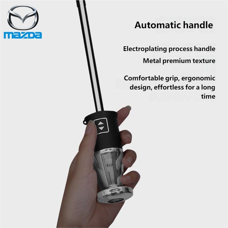 Auto Winddicht UV Sonnenschutz Regenschirm Automatisches Falten Sonnenschutz für Mazda 3 5 6 Axela Atenza CX30 CX5 CX7 CX8 CX9 MX5 BT50