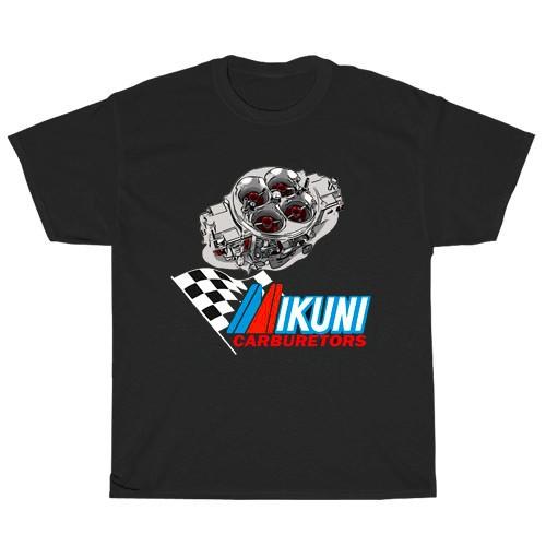 

Mikuni Carburetor America Logo American Men#039;s TShirt Funny Size S to 5XL Unisex T-Shirt S