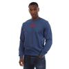Hugo Mens Ribbed Collar Regular Sweatshirt