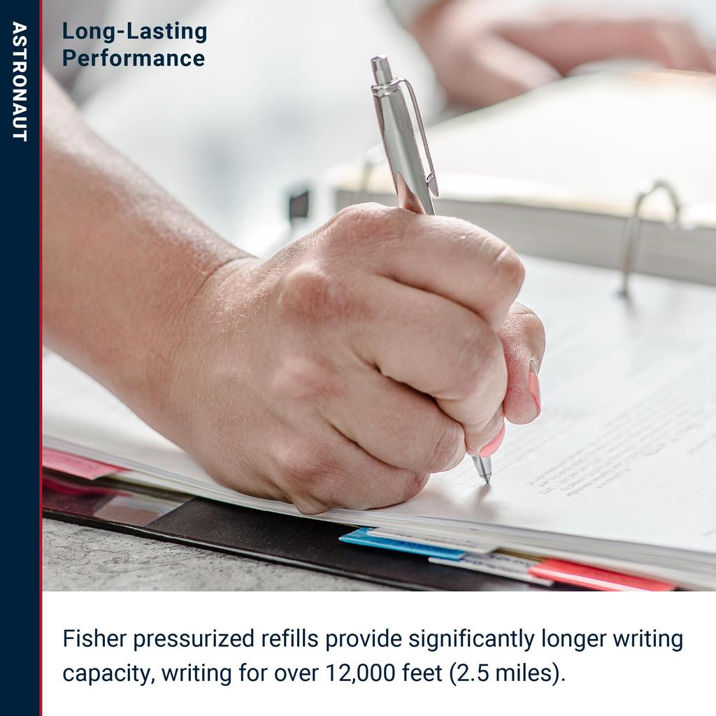 Fisher ASTRONAUT Ballpoint Pen Chrome 1010034 AG-7