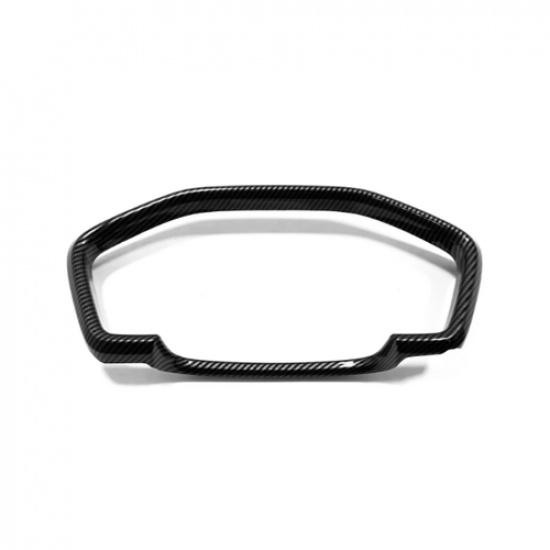 Carbon Fiber ABS Dashboard Decor Frame Trim For  2024 Honda CRV CR-V