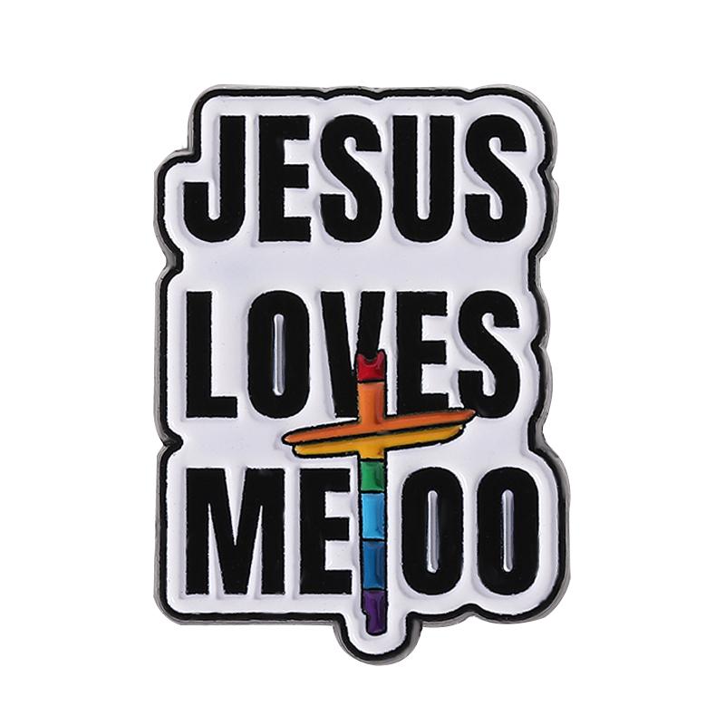 LGBTQ Rainbow Enamel Pin You’re Safe With Me Pride Metal Brooches Lapel Badges Jewelry Gift for Gay Homosex Lesbian Friends