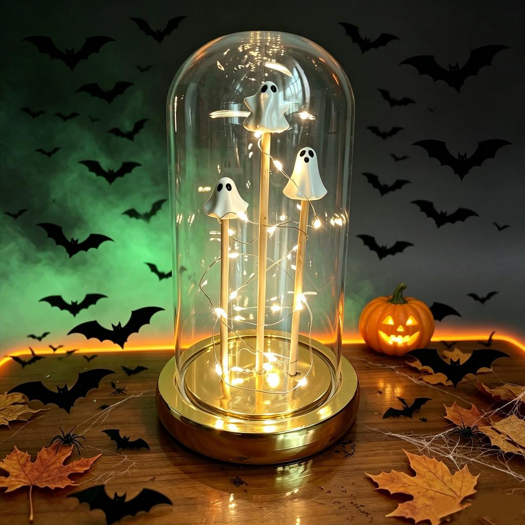 Halloween Figurine Decoration - Night Light for Party and House Decor