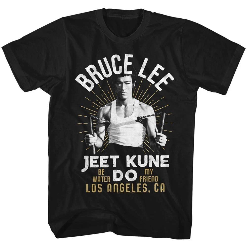 Bruce Lee Wht Gold Black Icon Children s T-shirt 100