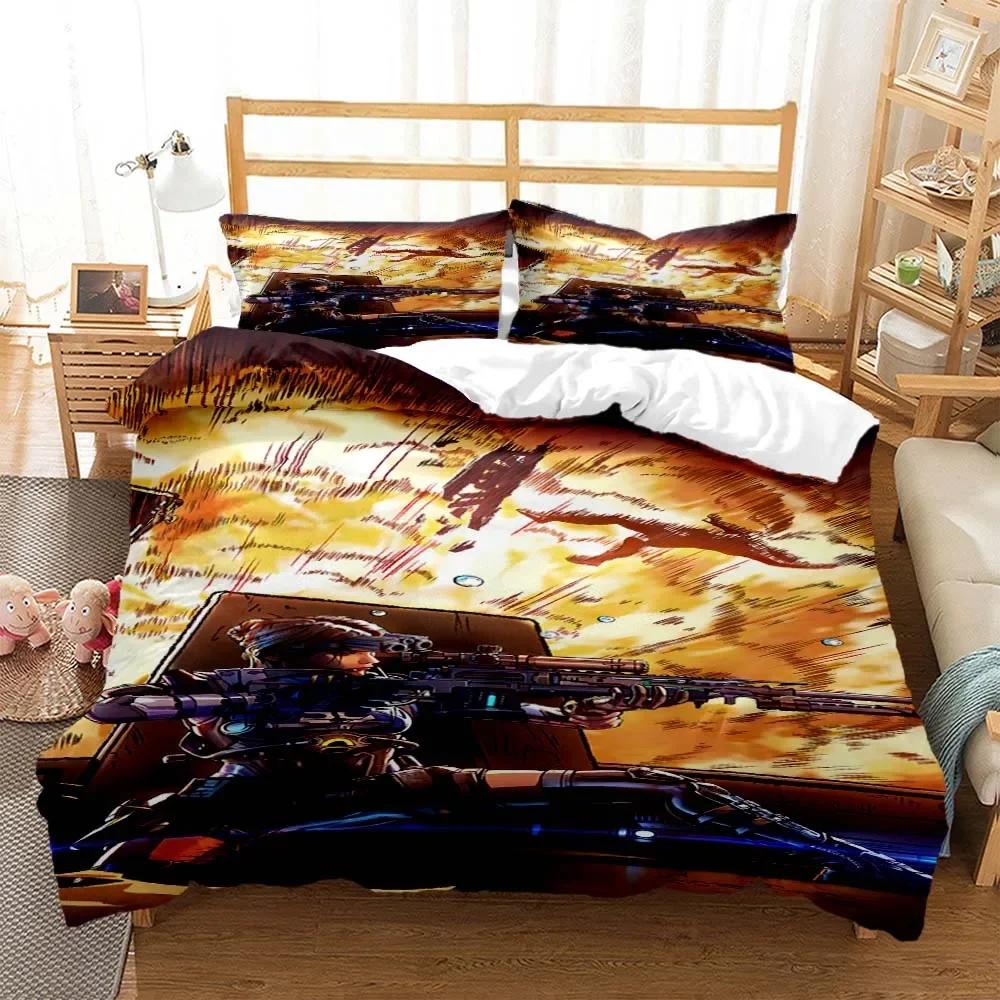 3D Game Call of Duty Gamer HD printed bedding Queen bedding set  Customized King size bedding set Soft and comfortable