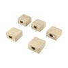 Functional Flip Top Wooden Boxes 5PCS Great for Storing Small Treasures