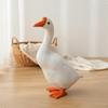 Realistic Goose Figurine Real Feathered Model House Decoration for Photographers, Photography,