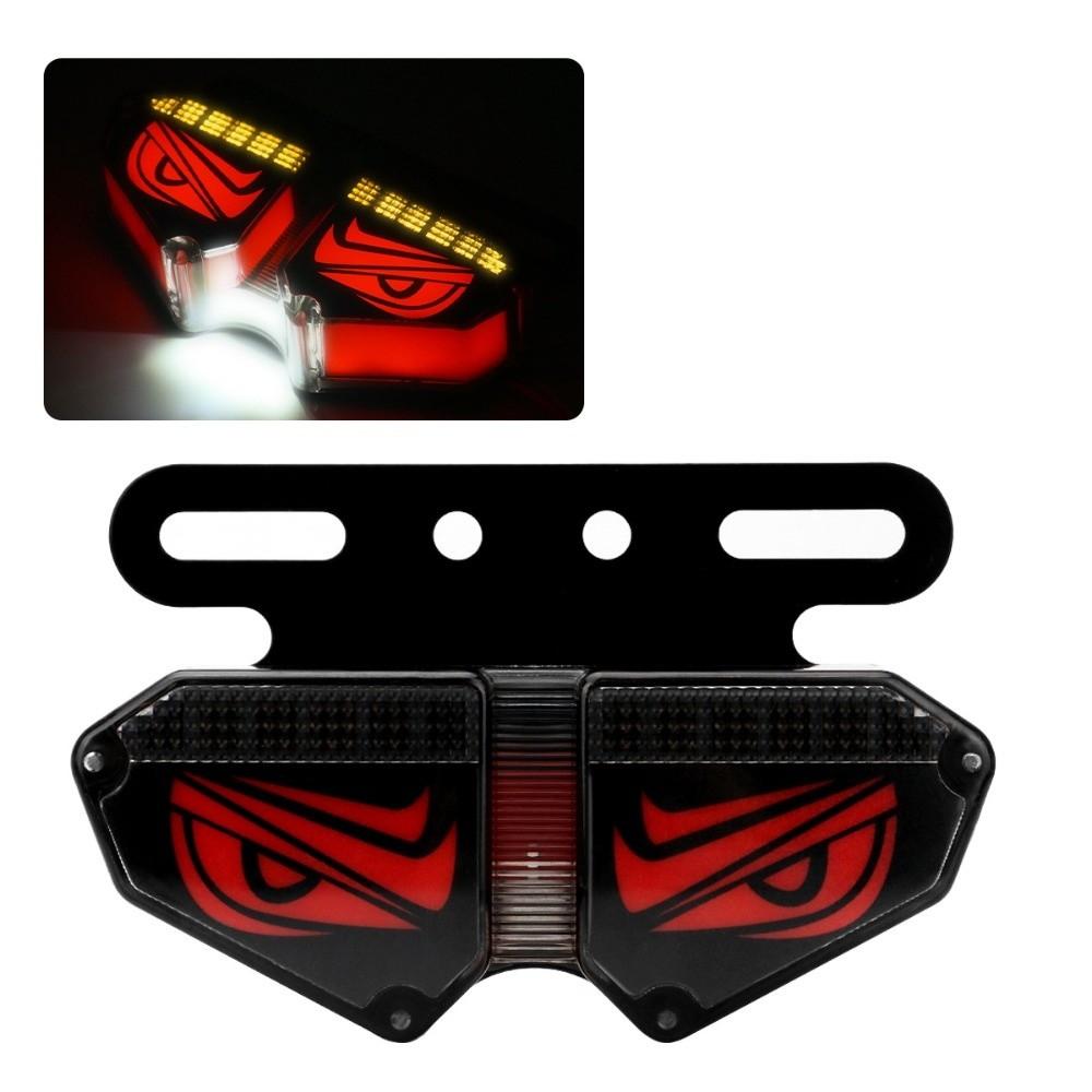 12-24V Truck Taillight Multi-Mode Side Signal Light Creative Safety Warning Lamps Car Decor