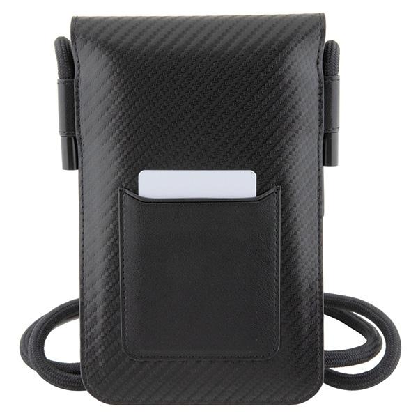 Torebka Bmw Bmowbpucartcbk Wallet Bag Czarny/Black Carbon Tricolor Line