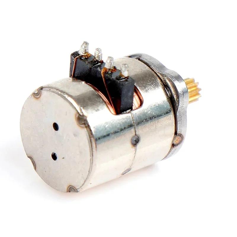 10pcs Mini 2-phase 4-wire Stepper Motor Miniature with Gear Small Tiny Micro Toy Engine DIY.