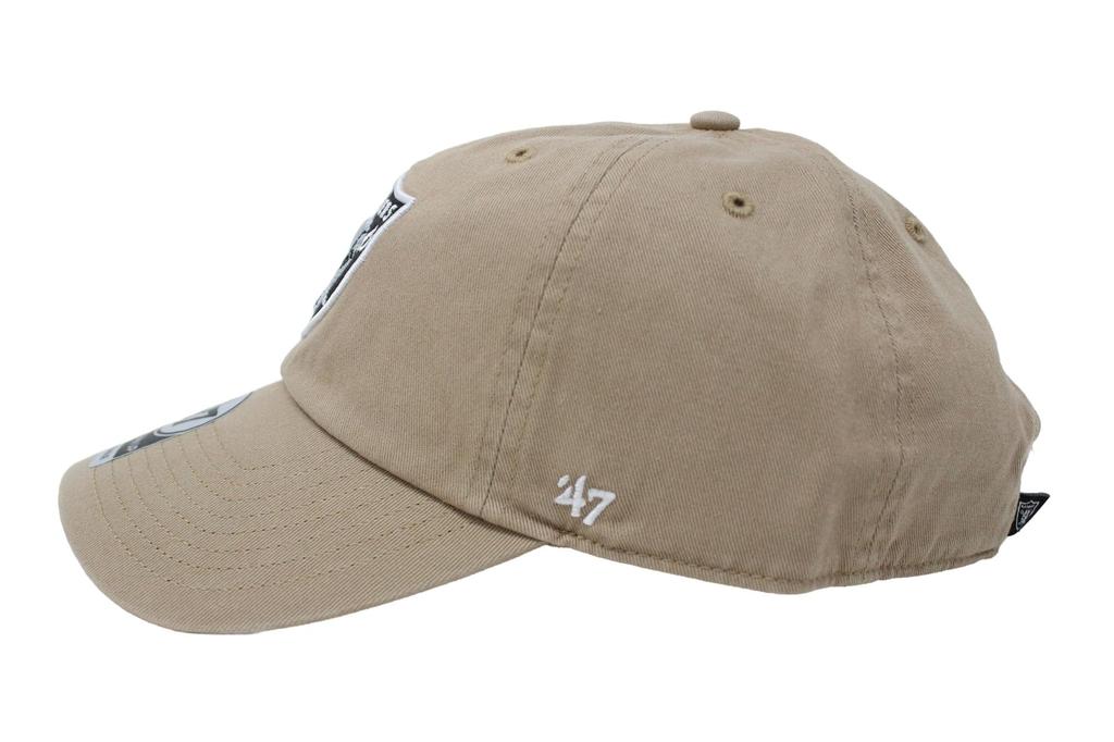 Seven Cap 47 CLEAN UP Las Vegas Raiders KHAKI [Forty Brand]