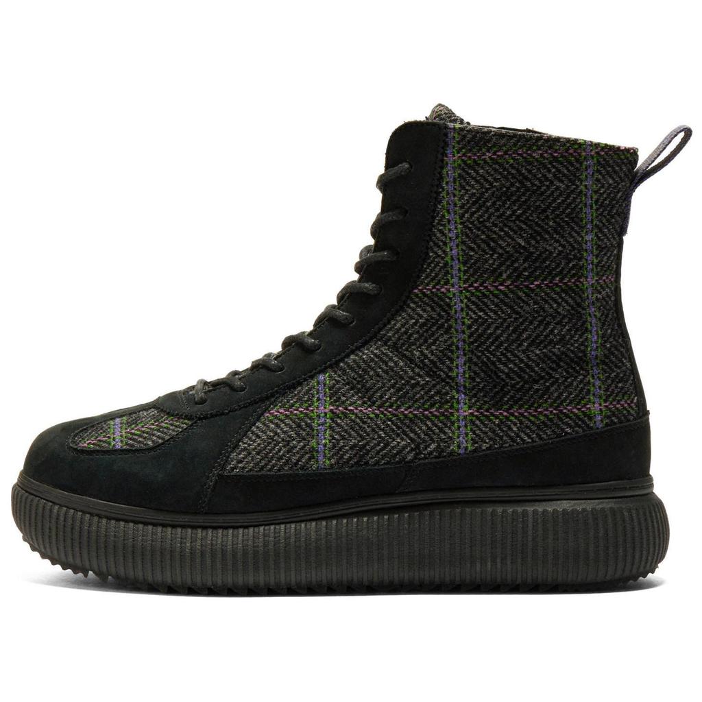 ONITSUKA TIGER Delecity Boot Tweed Black Unisex Sneakers Truffle-Grey 1183C273-001