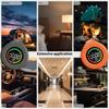 Mini CO Detector Travel Size Builts In Magnets and Lanyard Temperature Humidity Sensors for Car Camping Indoor Use