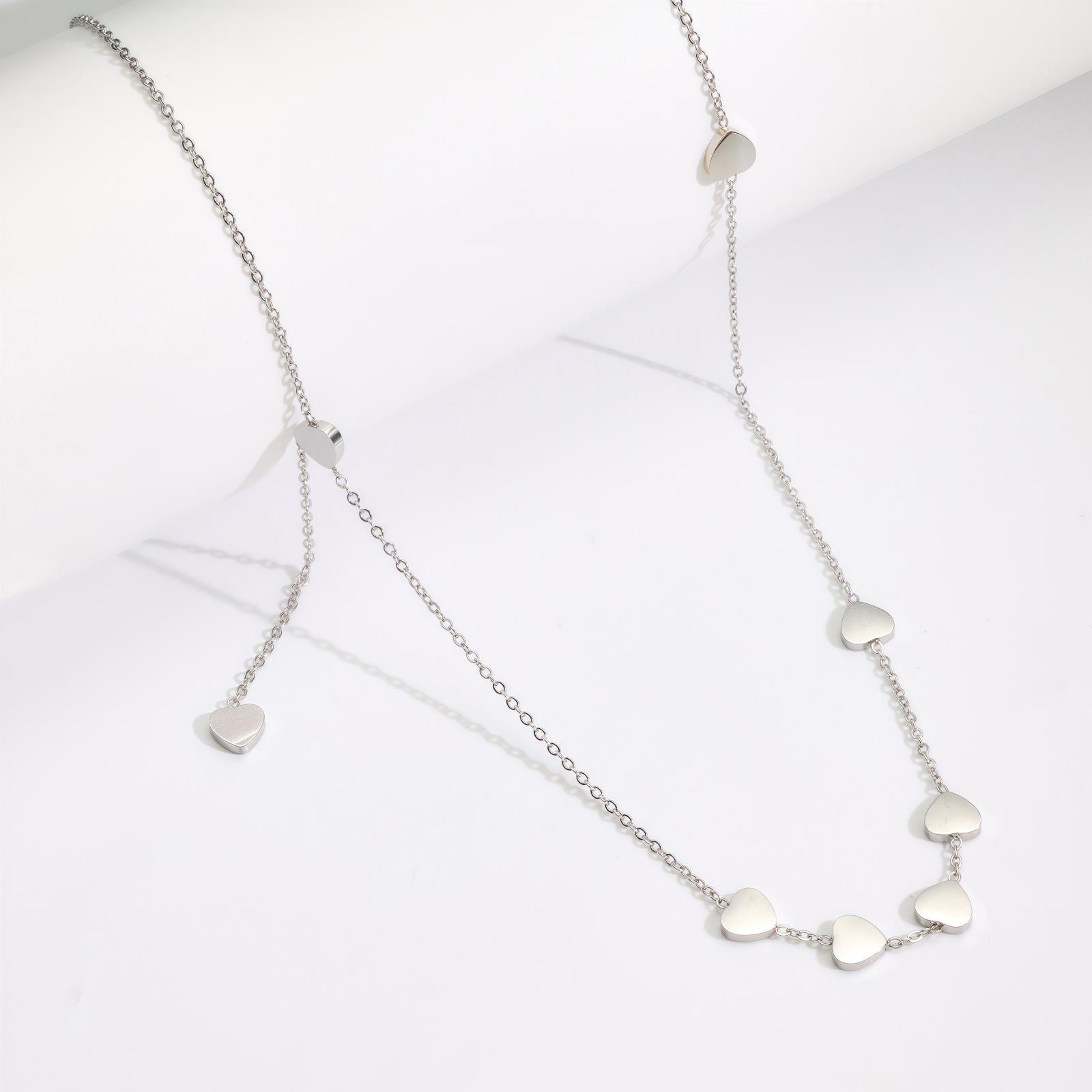

I Love You The Same Qixi Festival Creative Projection Necklace 520 Gift Collarbone Chain Valentine S Day Gift