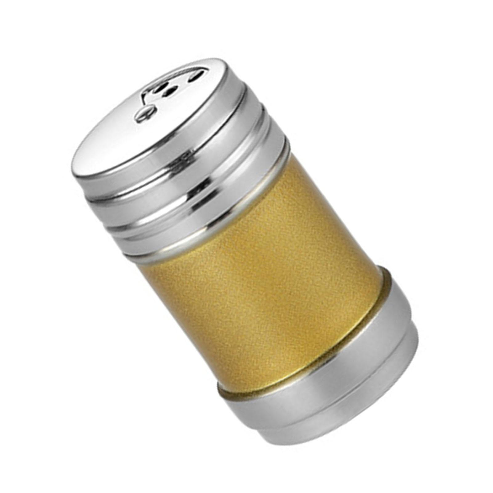 Stainless Steel Spice Jar Portable Ssoning Organizers Containers Spice Bottles with Rotating Lid for Kitchen